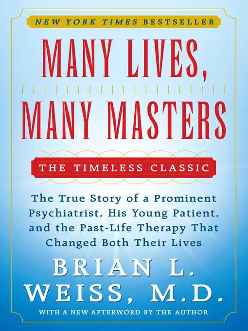 Title details for Many Lives, Many Masters by Brian L. Weiss - Available